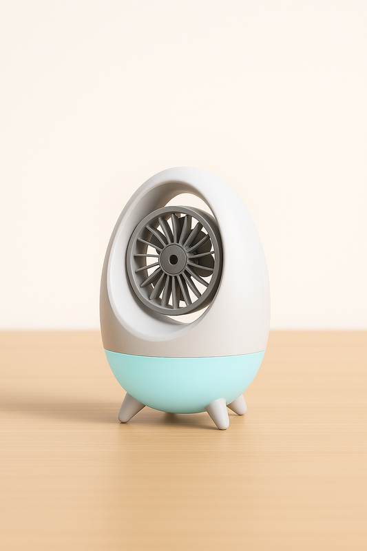 Ventilador de refrigeración con lámpara de noche y humidificador
