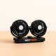Ventilador Coche Doble Cabeza USB