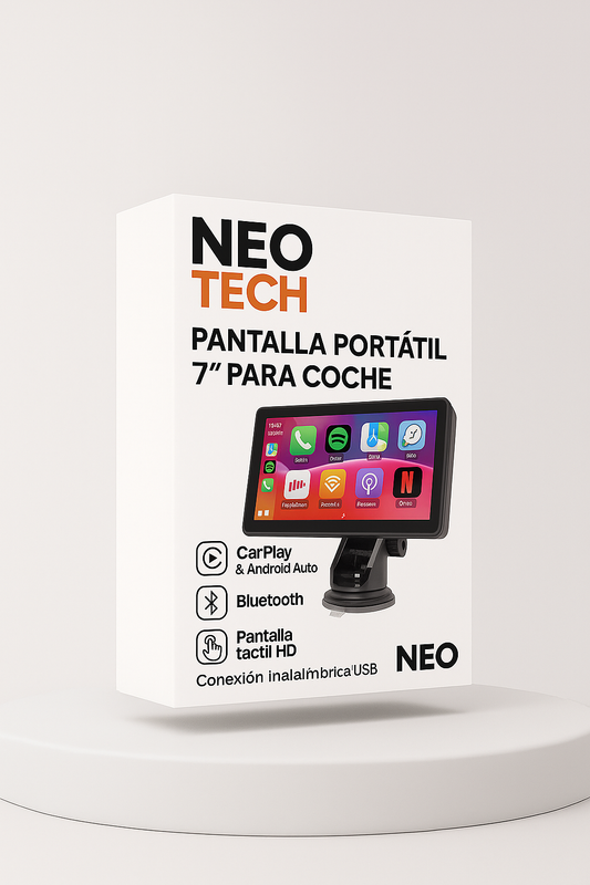 Pantalla portátil de 7 Pulgadas para Coche